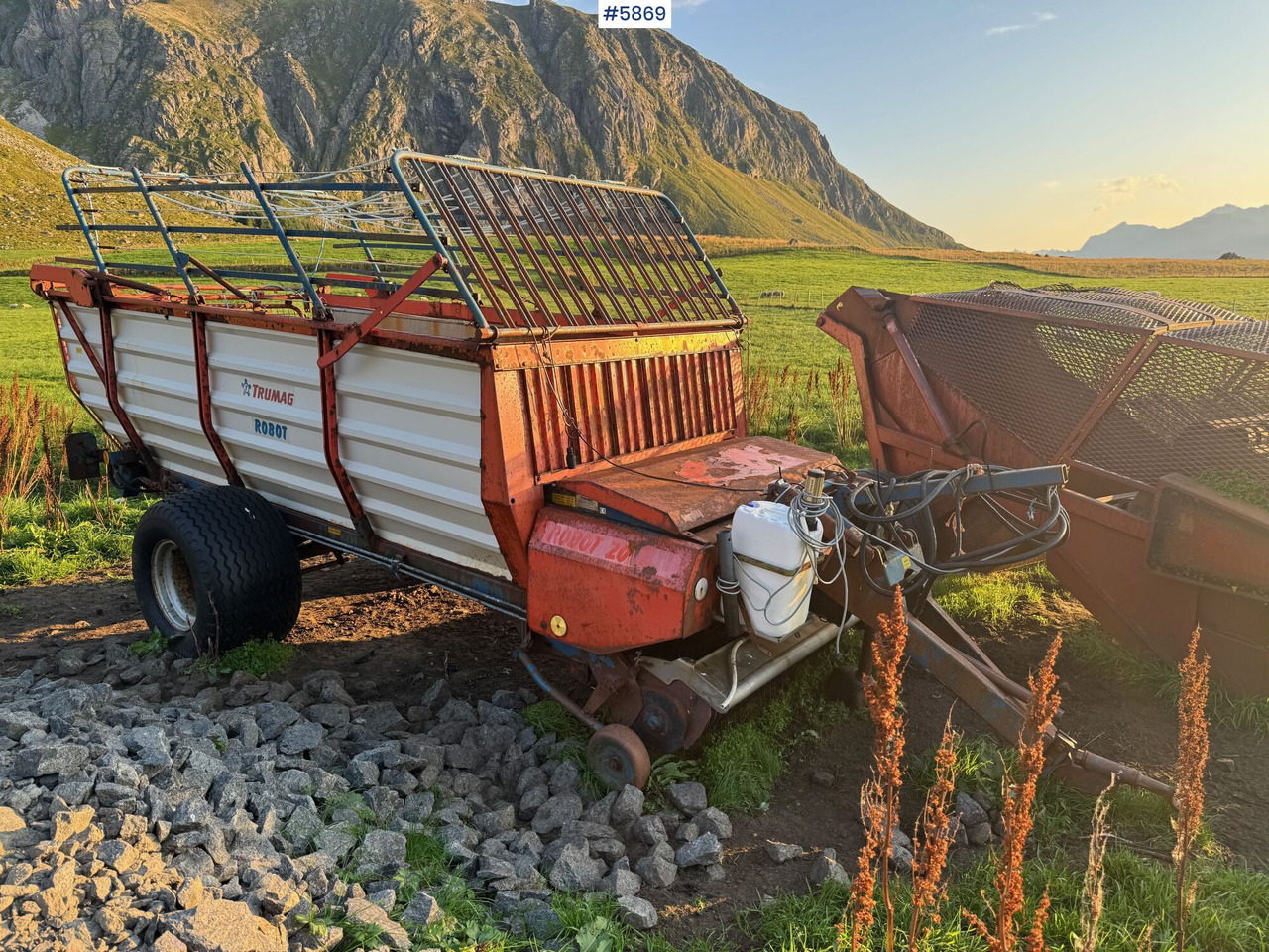 Trumag robot 20 pickup wagon for cultivation - Hay and forage equipment: picture 1 Trumag robot 20 pickup wagon for cultivation - Hay and forage equipment: picture 1