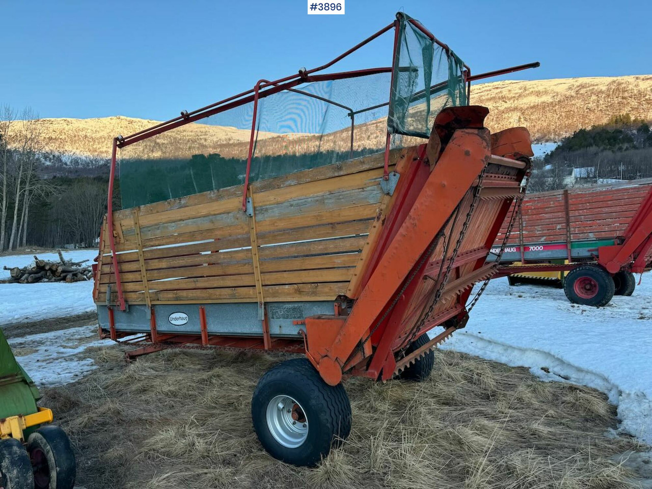 Underhaug 7012 Unloader wagon - Hay and forage equipment: picture 4 Underhaug 7012 Unloader wagon - Hay and forage equipment: picture 4