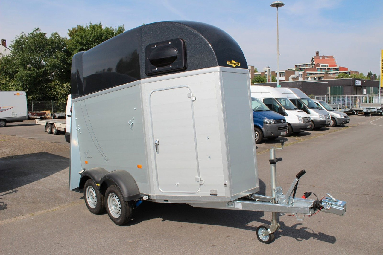 Humbaur Single Alu 1600 Pferdeanhänger Sattelkammer - Livestock trailer: picture 1 Humbaur Single Alu 1600 Pferdeanhänger Sattelkammer - Livestock trailer: picture 1