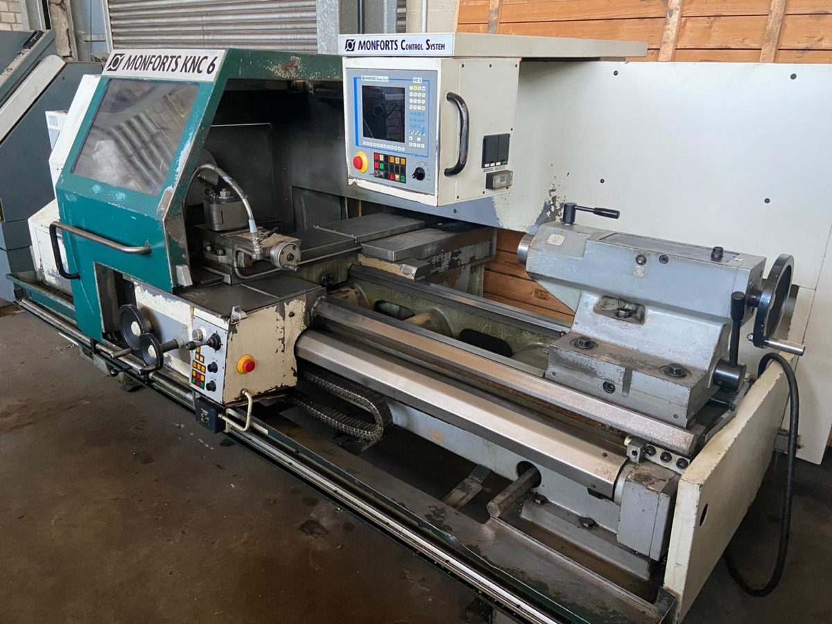 MONFORTS KNC 6-2000 - Metal lathe: picture 1 MONFORTS KNC 6-2000 - Metal lathe: picture 1