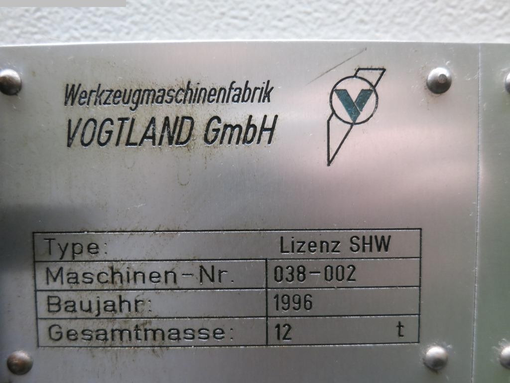 VOGTLAND UFW 15 - Milling machine: picture 4 VOGTLAND UFW 15 - Milling machine: picture 4