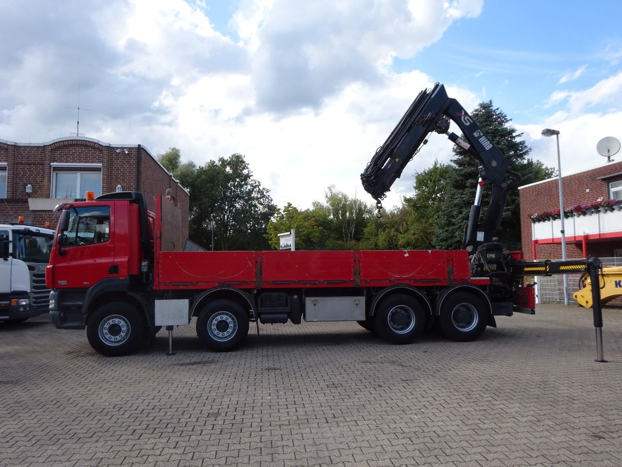 DAF 85.410 Pritsche + HIAB 322E6 Kran 8x4 - Crane truck: picture 5 DAF 85.410 Pritsche + HIAB 322E6 Kran 8x4 - Crane truck: picture 5