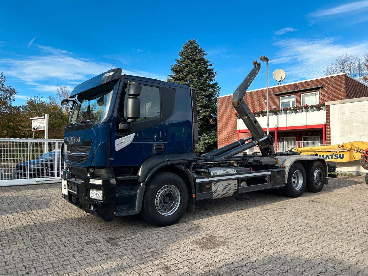 Iveco 460 Stralis MEILLER Abroller mit LIft-Lenkachse - Hook lift truck: picture 4 Iveco 460 Stralis MEILLER Abroller mit LIft-Lenkachse - Hook lift truck: picture 4