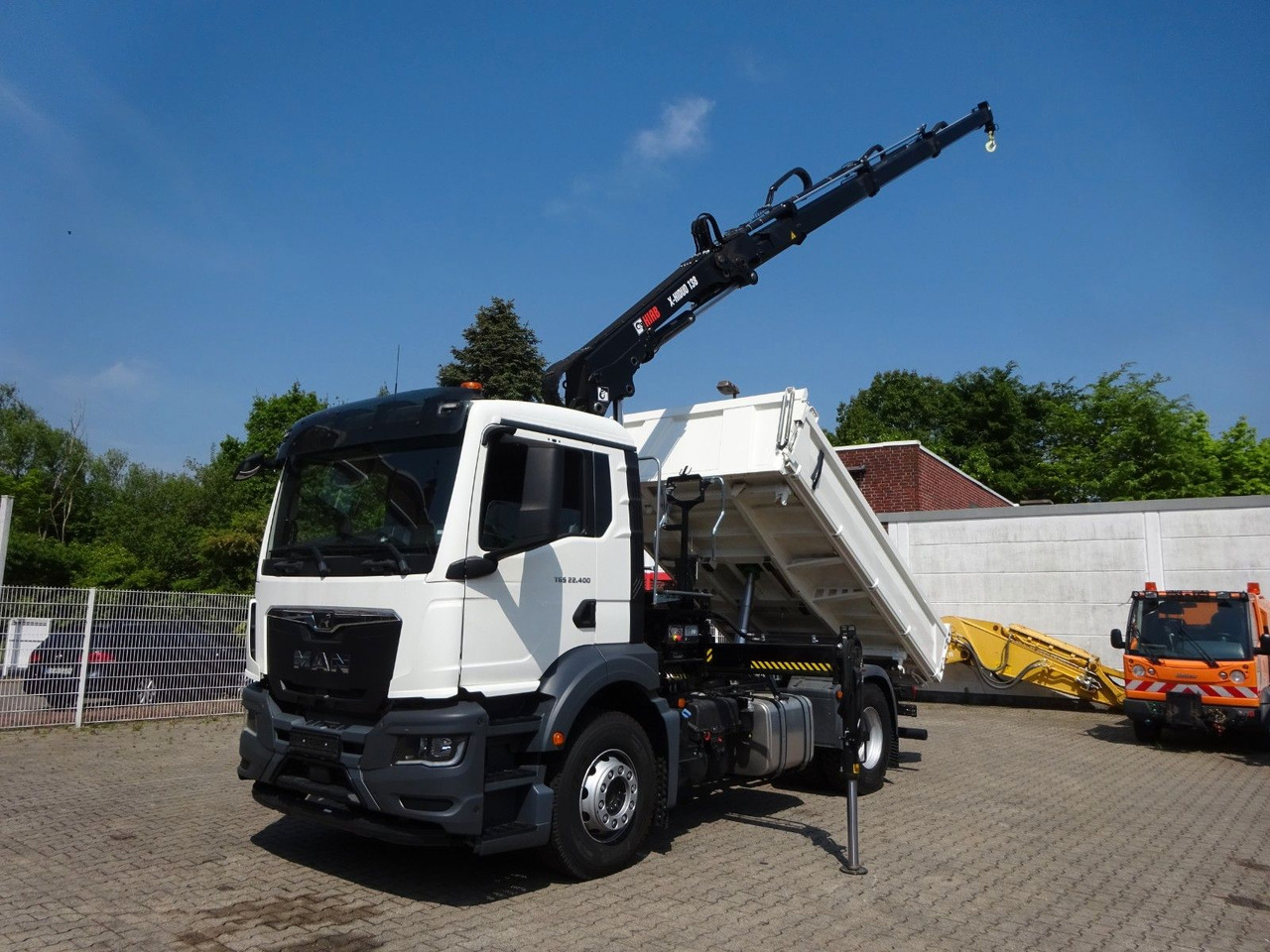 MAN 22.400 TGS + HIAB X-HIDUO 138 Kran - Crane truck: picture 1 MAN 22.400 TGS + HIAB X-HIDUO 138 Kran - Crane truck: picture 1