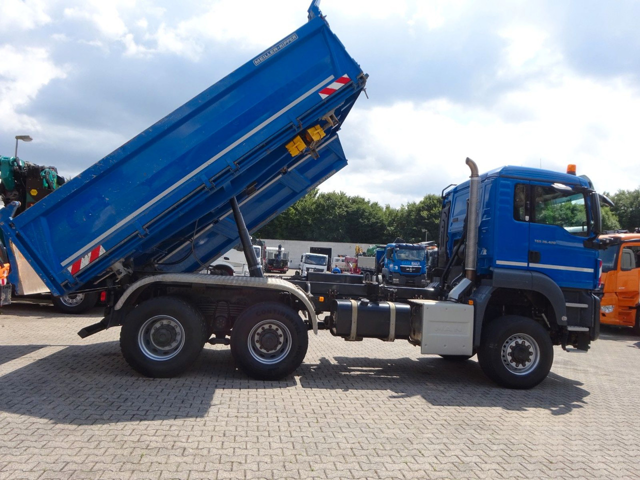 MAN 26.420 TGS MEILER 3Skipper + Bordmatik 6x6 - Tipper, Crane truck: picture 5 MAN 26.420 TGS MEILER 3Skipper + Bordmatik 6x6 - Tipper, Crane truck: picture 5