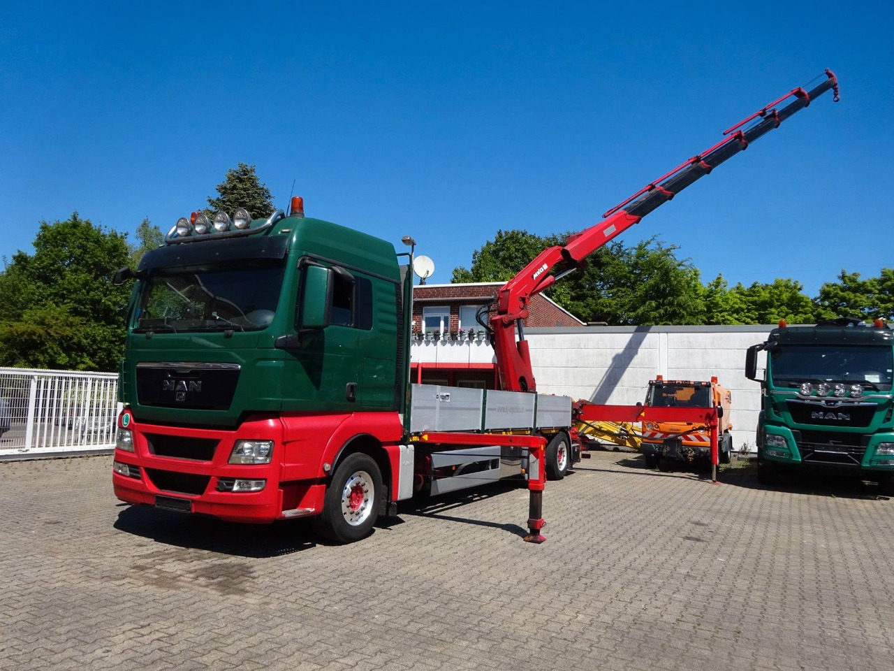 MAN 26.480 TGX + MKG HLK531 Kran +Lift-Lenkachse - Crane truck: picture 5 MAN 26.480 TGX + MKG HLK531 Kran +Lift-Lenkachse - Crane truck: picture 5
