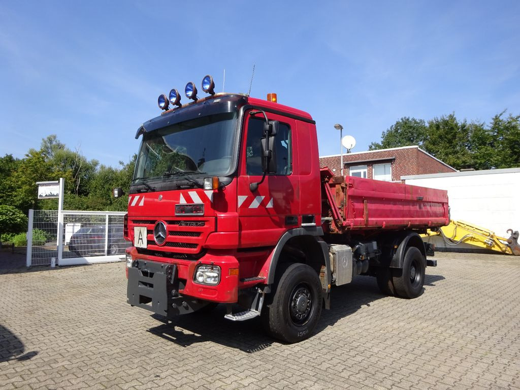 Mercedes-Benz 1832 Actros MEILLER 3Skipper4x4 mit Schneeplatte - Tipper: picture 1 Mercedes-Benz 1832 Actros MEILLER 3Skipper4x4 mit Schneeplatte - Tipper: picture 1