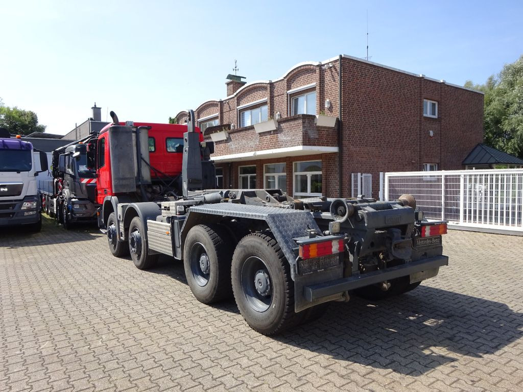 Mercedes-Benz 3246 Actros Abroller K45 8x4 Knickhacken Mercedes-Benz 3246 Actros Abroller K45 8x4 Knickhacken - Hook lift truck: picture 4 Mercedes-Benz 3246 Actros Abroller K45 8x4 Knickhacken Mercedes-Benz 3246 Actros Abroller K45 8x4 Knickhacken - Hook lift truck: picture 4