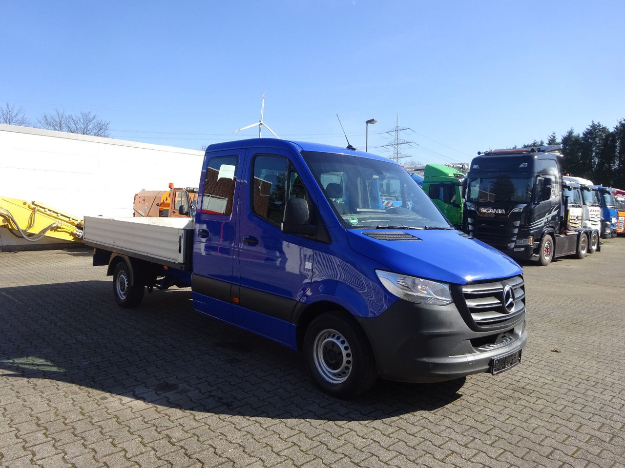 New Flatbed van, Combi van Mercedes-Benz Sprinter 314 CDI Pritsche Doppelkabiene 4x2: picture 7