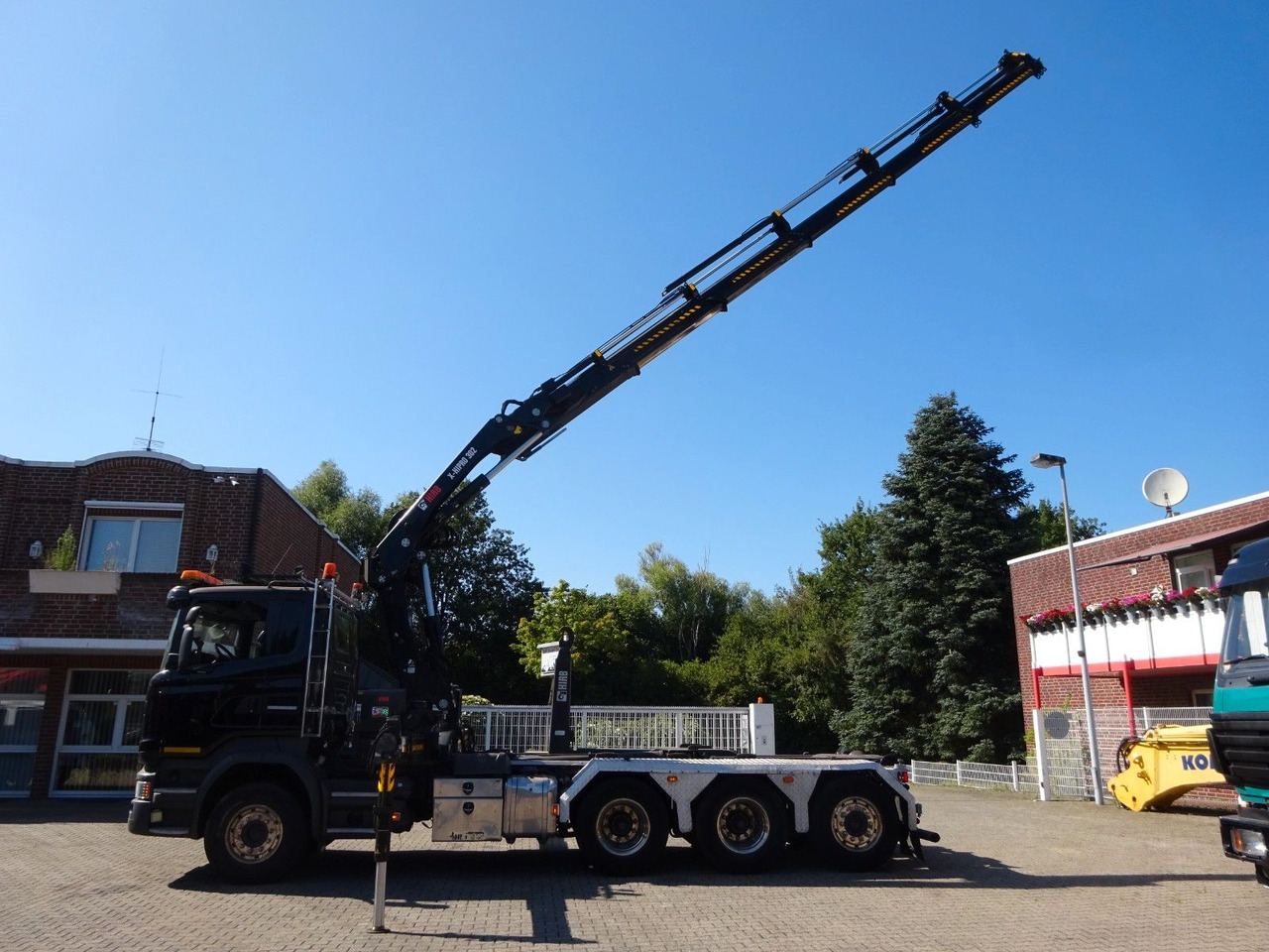 Scania R490 Abroller + HIAB 302E-6 Bj.2021 !Kran TRIDEM Scania R490 Abroller + HIAB 302E-6 Kran *BJ 2021* - Crane truck, Hook lift truck: picture 3 Scania R490 Abroller + HIAB 302E-6 Bj.2021 !Kran TRIDEM Scania R490 Abroller + HIAB 302E-6 Kran *BJ 2021* - Crane truck, Hook lift truck: picture 3