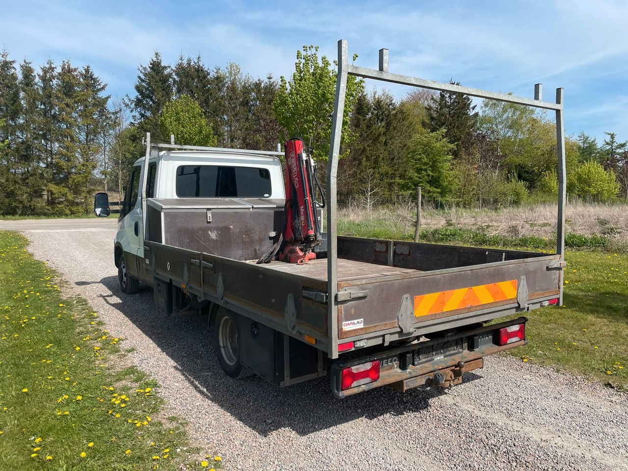 Iveco Daily Fahrgestell Doppelkabine 50 C *Crane* - Flatbed van, Combi van: picture 4 Iveco Daily Fahrgestell Doppelkabine 50 C *Crane* - Flatbed van, Combi van: picture 4