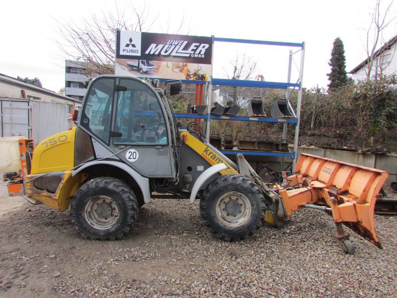 Kramer 750 Radlader mit Winterdienstausrüstung 19.900 € - Wheel loader: picture 1 Kramer 750 Radlader mit Winterdienstausrüstung 19.900 € - Wheel loader: picture 1