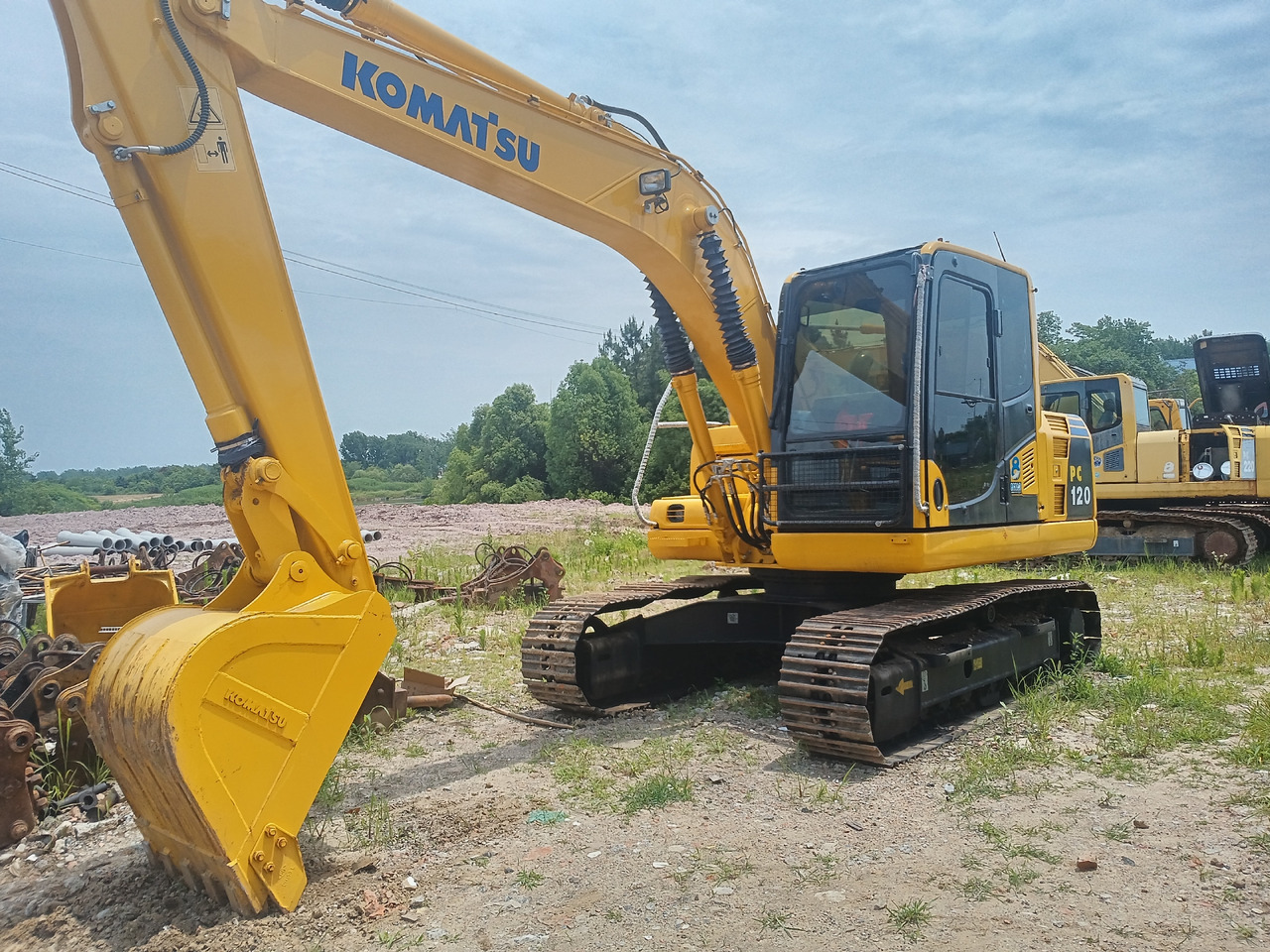 KOMATSU PC120 - Crawler excavator: picture 5 KOMATSU PC120 - Crawler excavator: picture 5