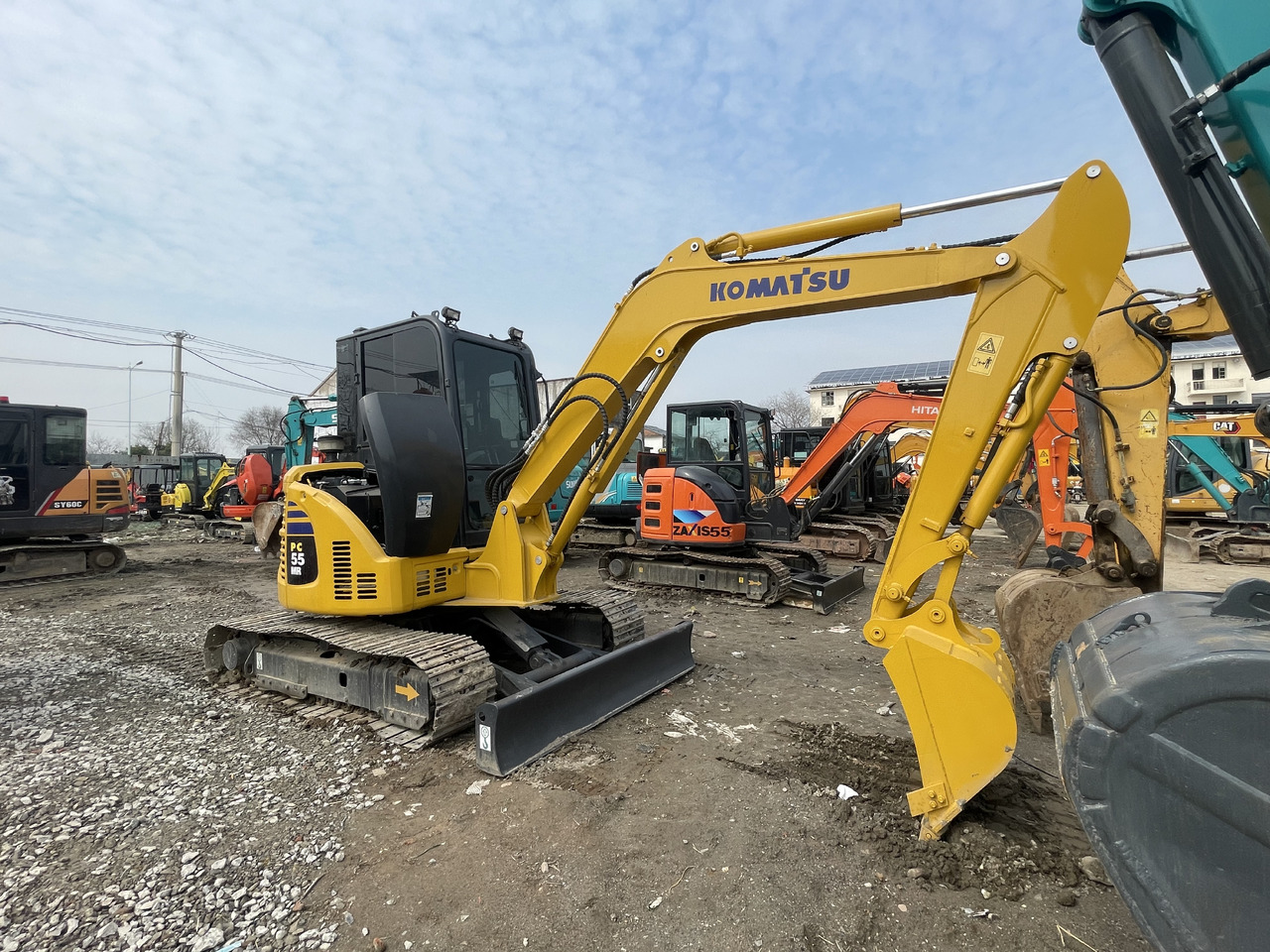 Mini excavator KOMATSU PC55MR: picture 10
