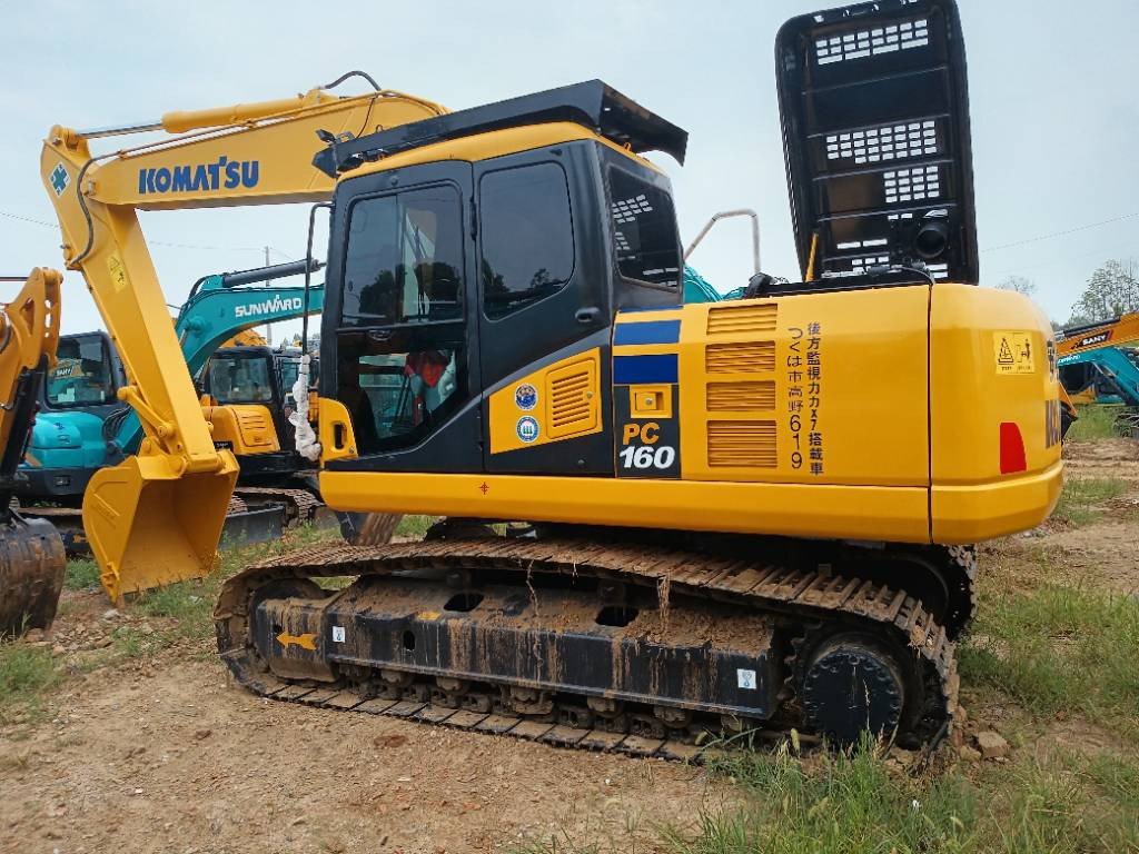 Komatsu PC 160 - Crawler excavator: picture 1 Komatsu PC 160 - Crawler excavator: picture 1