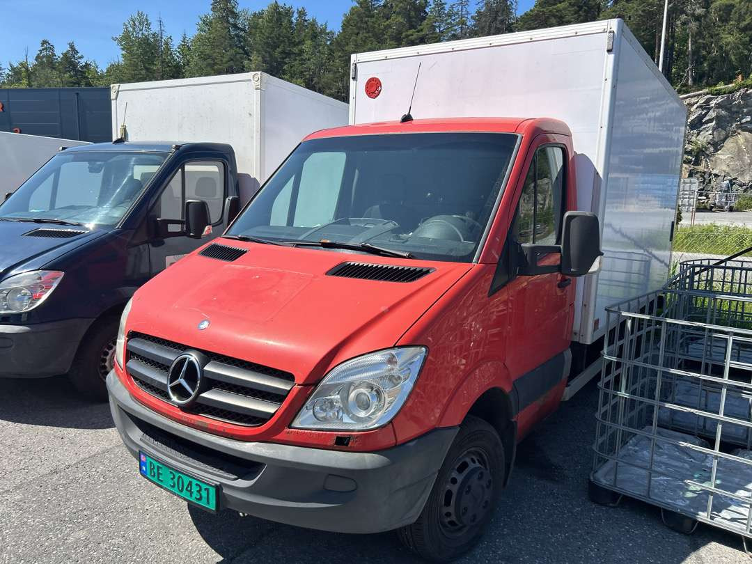 2009 Skapbil 8 paller MERCEDES-BENZ 515 CDI - Box van: picture 1 2009 Skapbil 8 paller MERCEDES-BENZ 515 CDI - Box van: picture 1