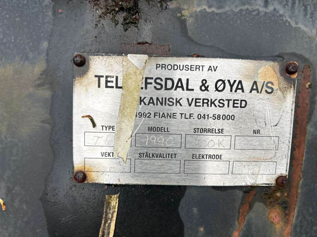 Snøskjær fra Tellefsdal. 250 cm - Attachment: picture 5 Snøskjær fra Tellefsdal. 250 cm - Attachment: picture 5