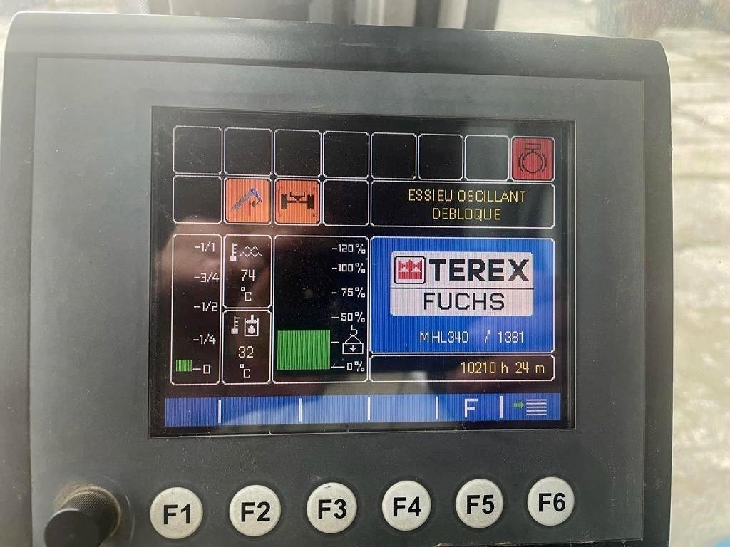 Waste/ Industry handler Terex Fuchs MHL340: picture 11