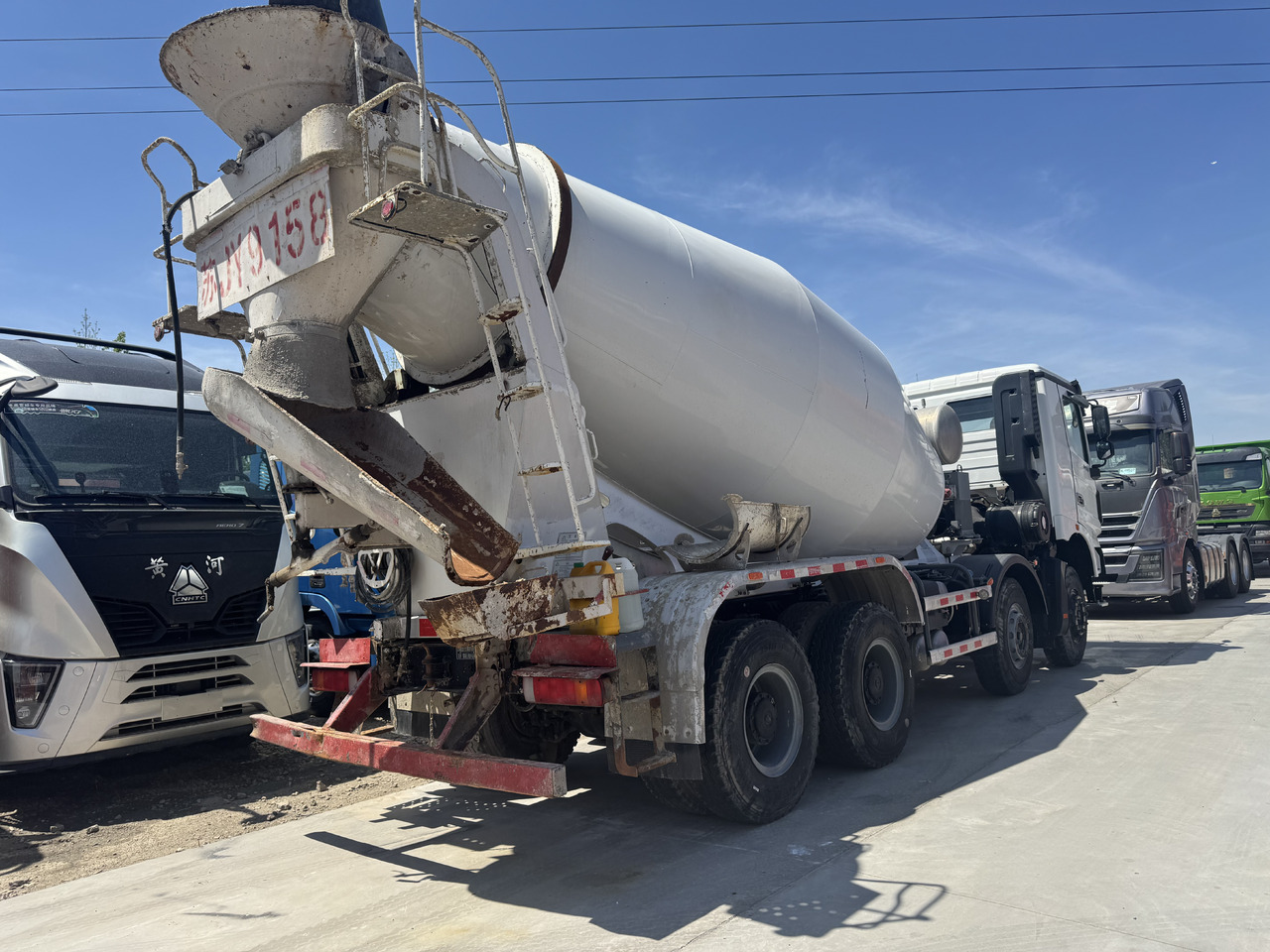 BEIFANG MERCEDES-BENZ - Concrete mixer truck: picture 2 BEIFANG MERCEDES-BENZ - Concrete mixer truck: picture 2
