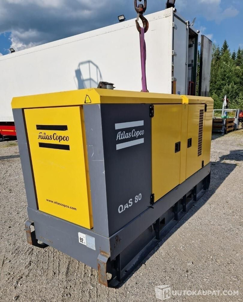 Atlas Copco QAS 80, 2016, 4 172 h, generaattori, Siilinjärvi - Construction machinery: picture 3 Atlas Copco QAS 80, 2016, 4 172 h, generaattori, Siilinjärvi - Construction machinery: picture 3
