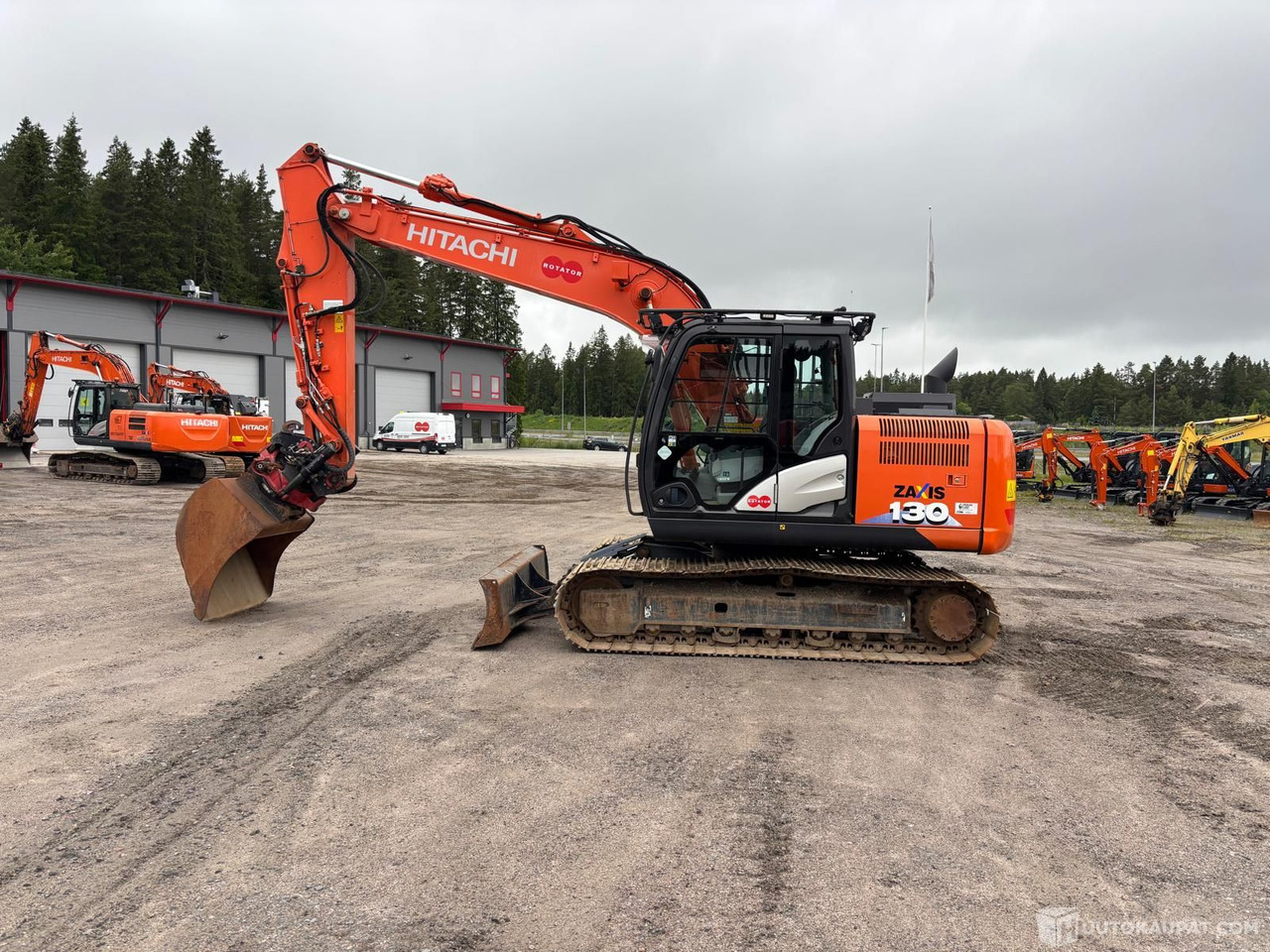 Hitachi ZX130-6, 2017, Lieto - Construction machinery: picture 1 Hitachi ZX130-6, 2017, Lieto - Construction machinery: picture 1
