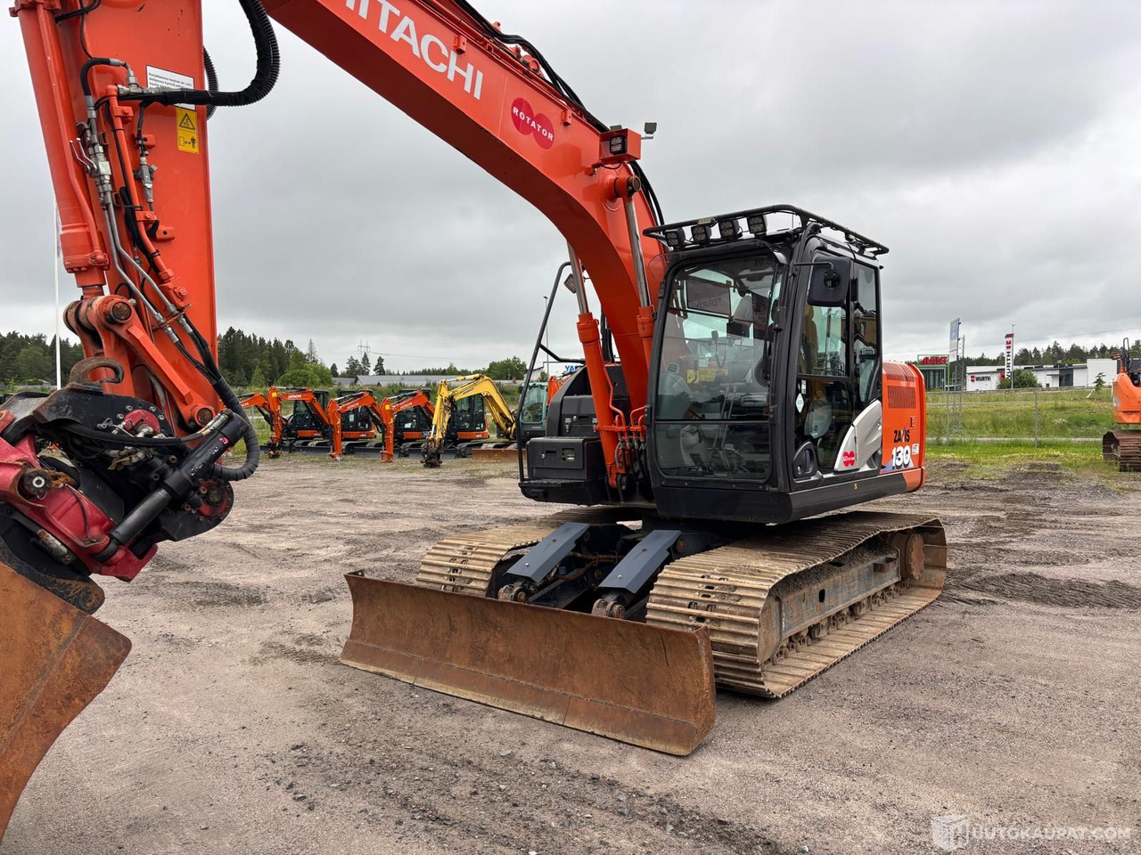 Hitachi ZX130-6, 2017, Lieto - Construction machinery: picture 3 Hitachi ZX130-6, 2017, Lieto - Construction machinery: picture 3