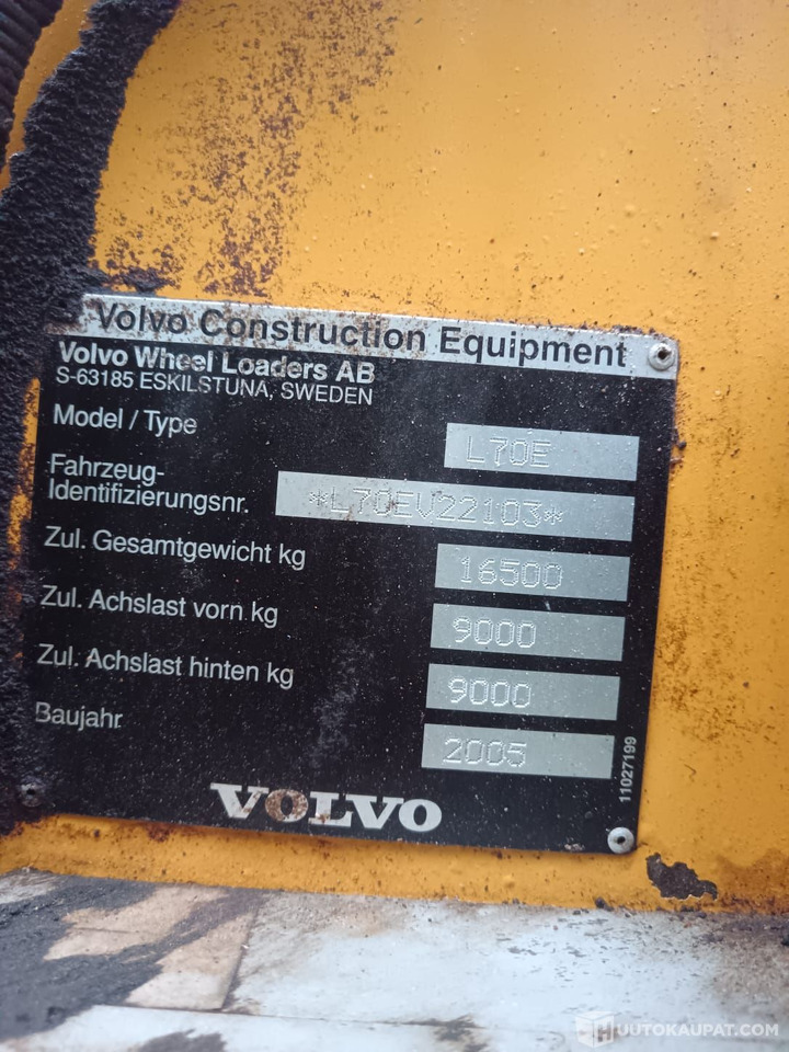 Construction machinery Volvo L70E, 2005, Lieto: picture 6