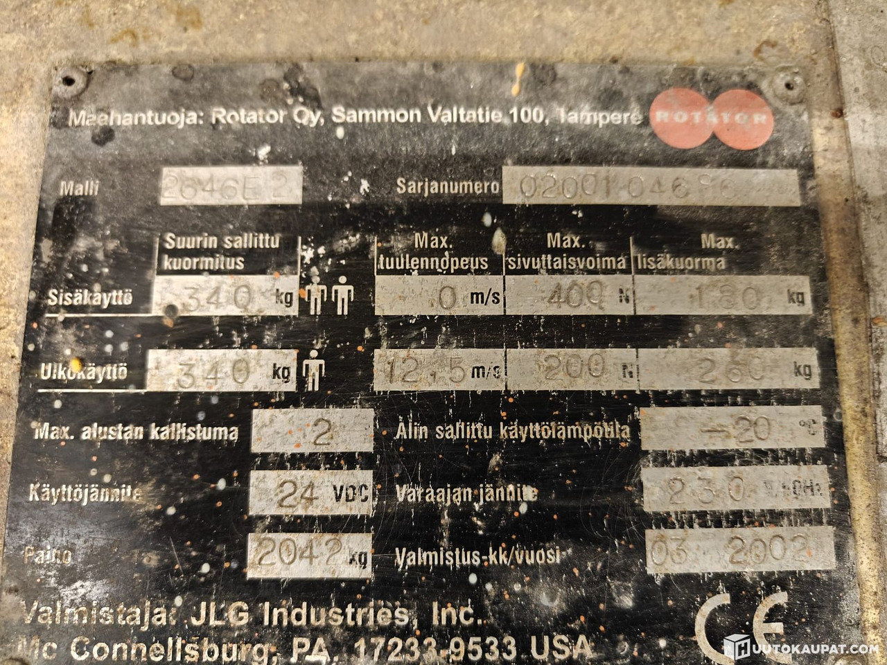 Scissor lift JLG 2646E2, 246 scissor lift, Vantaa: picture 9