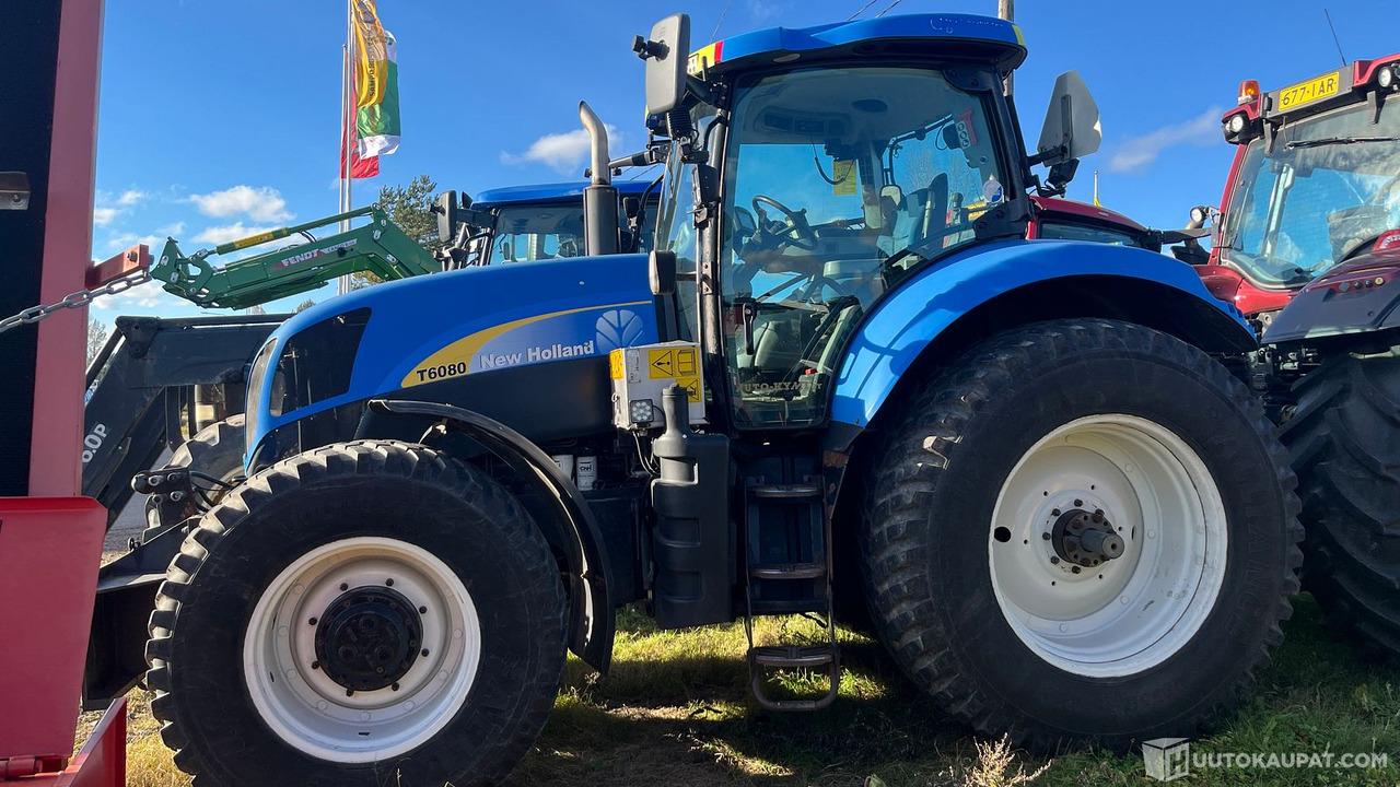New Holland 6080, 2010, 9 000 h, AURAUSVARUSTUS, MTK25, Kouvola - Farm tractor: picture 2 New Holland 6080, 2010, 9 000 h, AURAUSVARUSTUS, MTK25, Kouvola - Farm tractor: picture 2