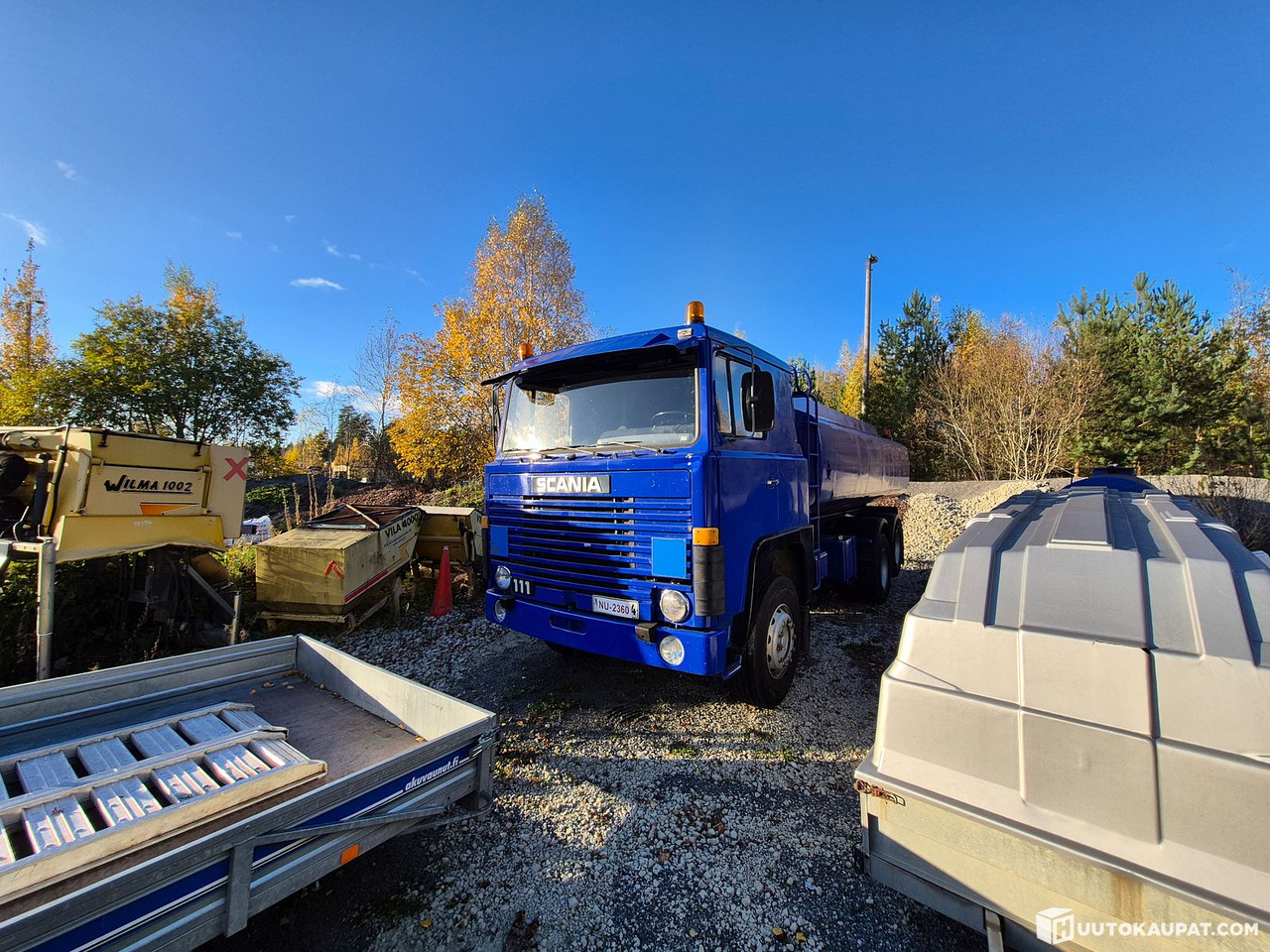 Scania 11.0, 1979, Tampere - Tank truck: picture 3 Scania 11.0, 1979, Tampere - Tank truck: picture 3