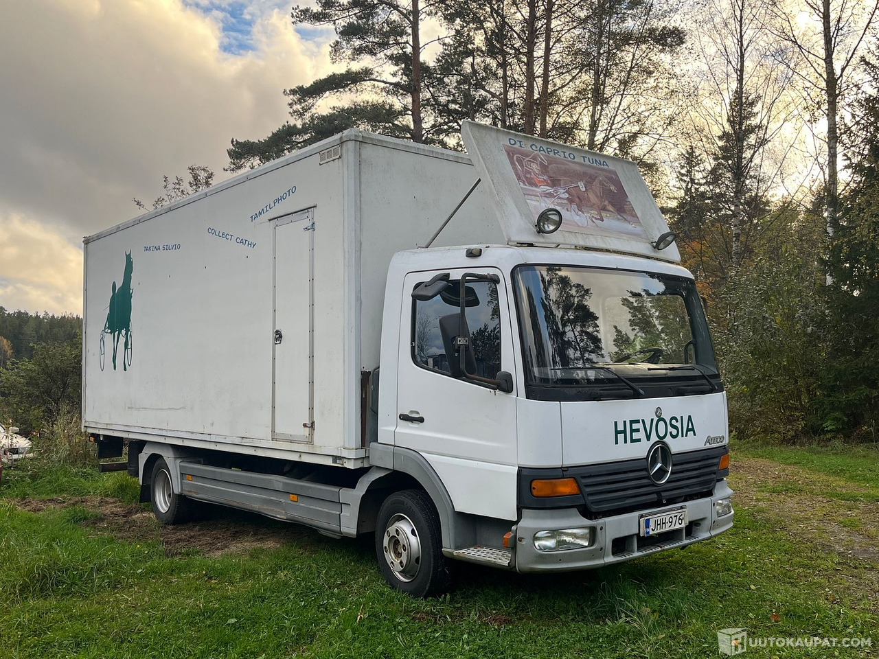 Mercedes-Benz Atego, hevoskuljetusauto, 2000, Inkoo - Truck: picture 1 Mercedes-Benz Atego, hevoskuljetusauto, 2000, Inkoo - Truck: picture 1
