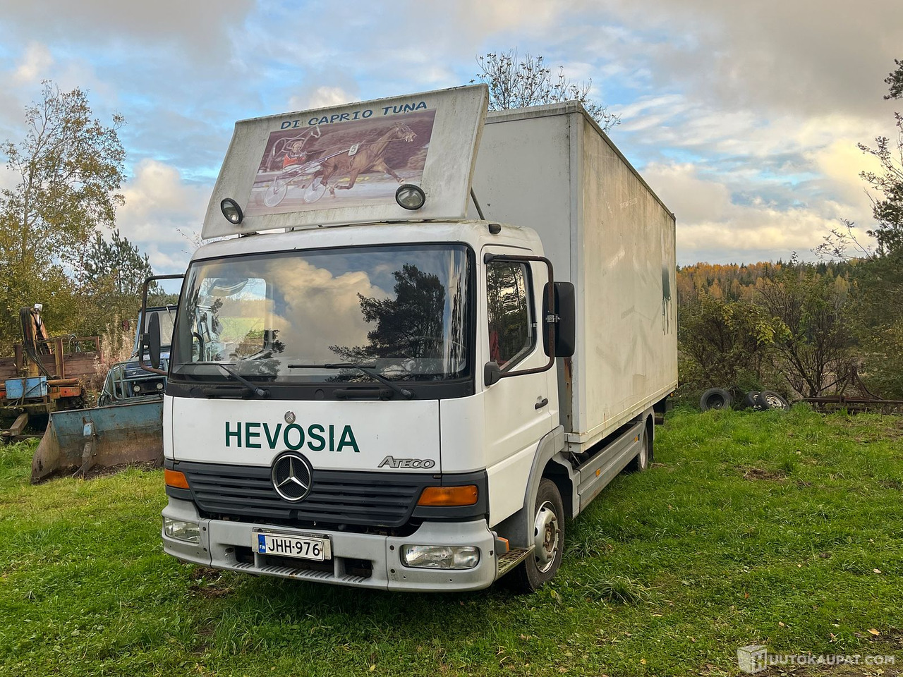 Mercedes-Benz Atego, hevoskuljetusauto, 2000, Inkoo - Truck: picture 3 Mercedes-Benz Atego, hevoskuljetusauto, 2000, Inkoo - Truck: picture 3