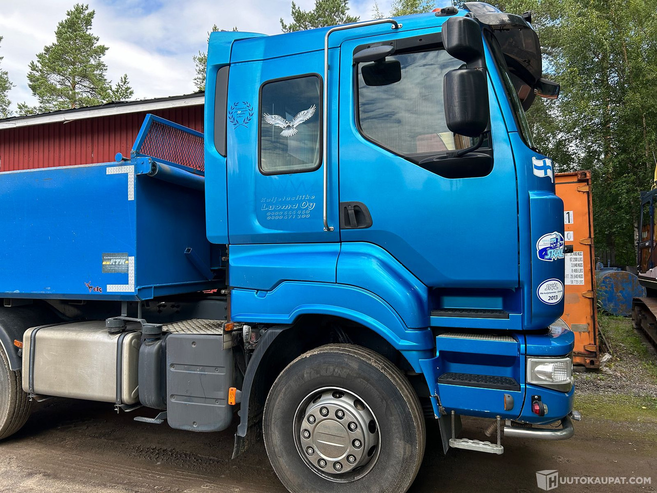 Sisu R500E 13M & Jyki 4-akselinen kasettiyhdistelmä, 2008, Kauhava - Truck: picture 4 Sisu R500E 13M & Jyki 4-akselinen kasettiyhdistelmä, 2008, Kauhava - Truck: picture 4