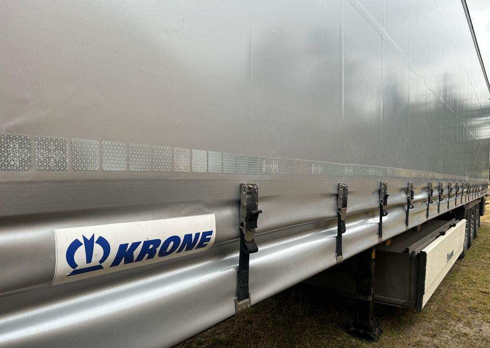 Curtainsider semi-trailer Krone STANDARD 2021 podnoszona oś OPONY 70% / STAN BARDZO DOBRY / OD PIERWSZEGO WŁAŚCICIELA / PALECIARA / TOP / sprowadzona z Niemiec !!: picture 8