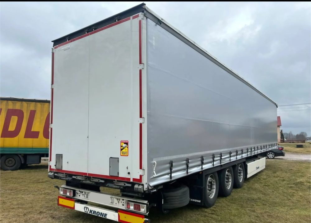 Krone STANDARD 2021 podnoszona oś OPONY 70% / STAN BARDZO DOBRY / OD PIERWSZEGO WŁAŚCICIELA / PALECIARA / TOP / sprowadzona z Niemiec !! - Curtainsider semi-trailer: picture 1 Krone STANDARD 2021 podnoszona oś OPONY 70% / STAN BARDZO DOBRY / OD PIERWSZEGO WŁAŚCICIELA / PALECIARA / TOP / sprowadzona z Niemiec !! - Curtainsider semi-trailer: picture 1