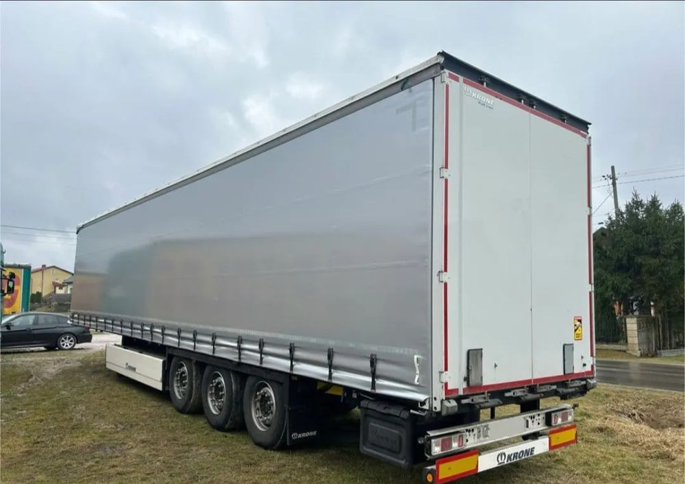 Krone STANDARD 2021 podnoszona oś OPONY 70% / STAN BARDZO DOBRY / OD PIERWSZEGO WŁAŚCICIELA / PALECIARA / TOP / sprowadzona z Niemiec !! - Curtainsider semi-trailer: picture 3 Krone STANDARD 2021 podnoszona oś OPONY 70% / STAN BARDZO DOBRY / OD PIERWSZEGO WŁAŚCICIELA / PALECIARA / TOP / sprowadzona z Niemiec !! - Curtainsider semi-trailer: picture 3