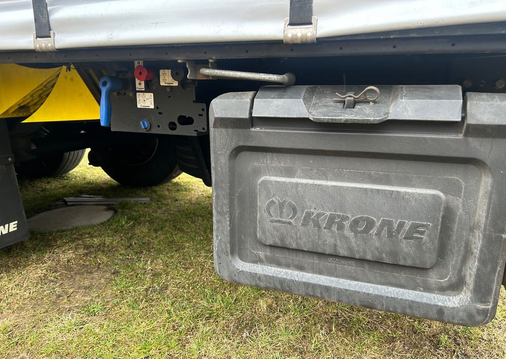 Curtainsider semi-trailer Krone STANDARD 2021 podnoszona oś OPONY 70% / STAN BARDZO DOBRY / OD PIERWSZEGO WŁAŚCICIELA / PALECIARA / TOP / sprowadzona z Niemiec !!: picture 12