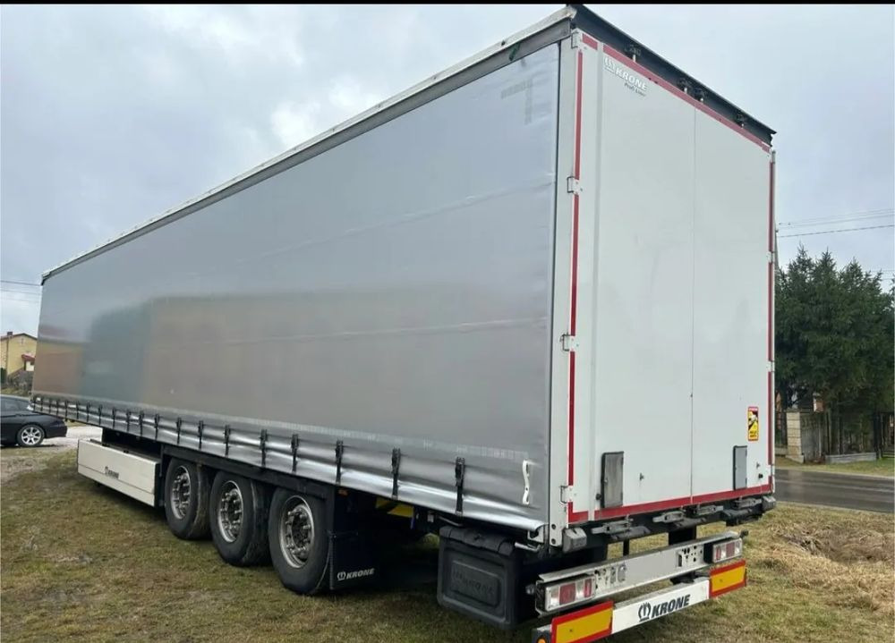 Krone STANDARD NAUKA JAZDY 2x podnoszona oś 2021 podnoszona oś OPONY 70% / STAN BARDZO DOBRY / OD PIERWSZEGO WŁAŚCICIELA / PALECIARA / TOP / sprowadzona z Niemiec !! - Curtainsider semi-trailer: picture 4 Krone STANDARD NAUKA JAZDY 2x podnoszona oś 2021 podnoszona oś OPONY 70% / STAN BARDZO DOBRY / OD PIERWSZEGO WŁAŚCICIELA / PALECIARA / TOP / sprowadzona z Niemiec !! - Curtainsider semi-trailer: picture 4