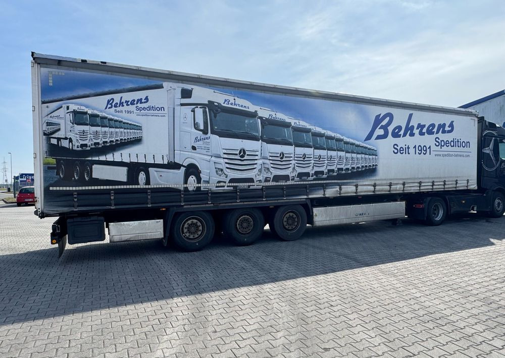 Krone STANDARD z Niemiec 2017 podnoszona oś / STAN BARDZO DOBRY / OD PIERWSZEGO WŁAŚCICIELA / PALECIARA / TOP / sprowadzona z Niemiec !! - Curtainsider semi-trailer: picture 1 Krone STANDARD z Niemiec 2017 podnoszona oś / STAN BARDZO DOBRY / OD PIERWSZEGO WŁAŚCICIELA / PALECIARA / TOP / sprowadzona z Niemiec !! - Curtainsider semi-trailer: picture 1