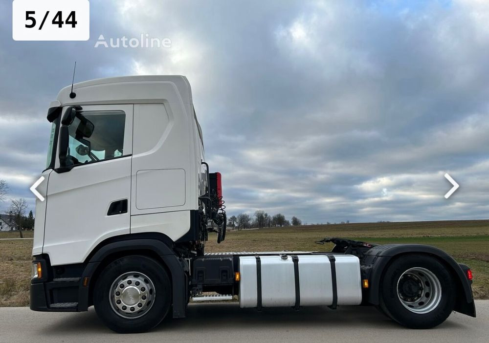 Scania R450 RETARDER HYDRAULIKA 7300kg / KLIMA POSTOJOWA z Niemiec HYDRAULIKA - Tractor unit: picture 4 Scania R450 RETARDER HYDRAULIKA 7300kg / KLIMA POSTOJOWA z Niemiec HYDRAULIKA - Tractor unit: picture 4