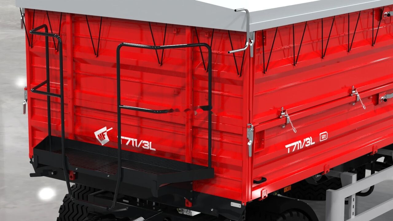 Metal-Fach T711/1L – 8t Long dwuosiowa - Farm trailer: picture 2 Metal-Fach T711/1L – 8t Long dwuosiowa - Farm trailer: picture 2