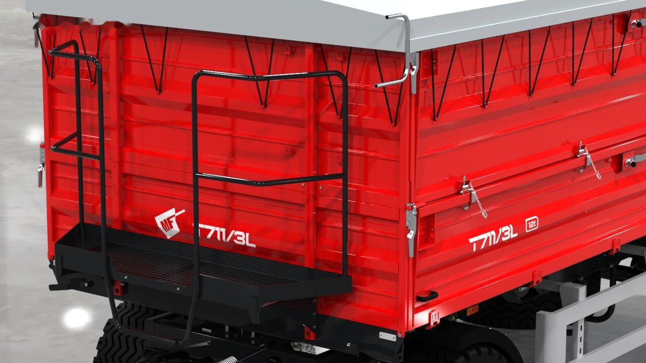 Metal-Fach T711/3L – 12t Long dwuosiowa - Farm trailer: picture 2 Metal-Fach T711/3L – 12t Long dwuosiowa - Farm trailer: picture 2