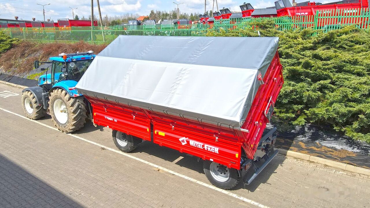 Metal-Fach T739A - 14t dwuosiowa - Farm tipping trailer/ Dumper: picture 1 Metal-Fach T739A - 14t dwuosiowa - Farm tipping trailer/ Dumper: picture 1