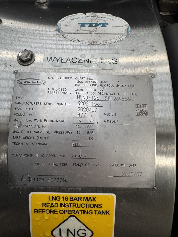IVECO STRALIS HI-WAY S-WAY - Fuel tank: picture 4 IVECO STRALIS HI-WAY S-WAY - Fuel tank: picture 4