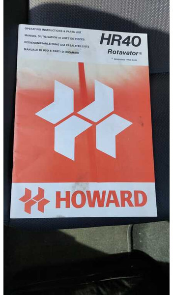 Soil tillage equipment Howard HR 40-205: picture 11