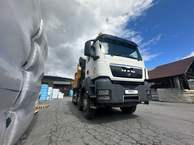 MAN TGS 41.480 - Tipper, Crane truck: picture 2 MAN TGS 41.480 - Tipper, Crane truck: picture 2