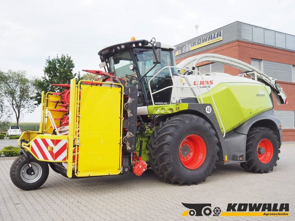 Claas Jaguar 950 4WD+ Kemper 375 Plus - Forage harvester: picture 1 Claas Jaguar 950 4WD+ Kemper 375 Plus - Forage harvester: picture 1