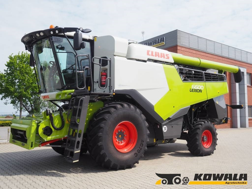 Claas Lexion 6600 + V770 - Combine harvester: picture 1 Claas Lexion 6600 + V770 - Combine harvester: picture 1