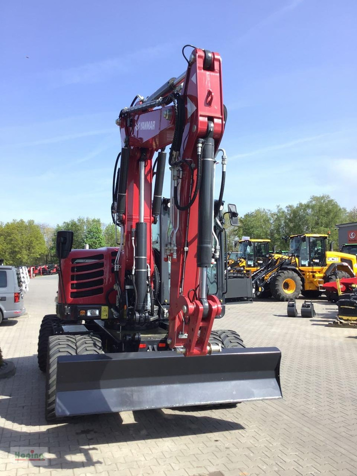 Wheel excavator Yanmar B110W: picture 6