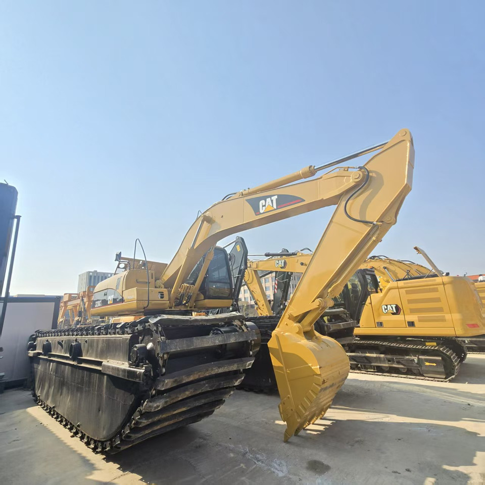 Amphibious excavator CATERPILLAR 320C boat excavator: picture 7